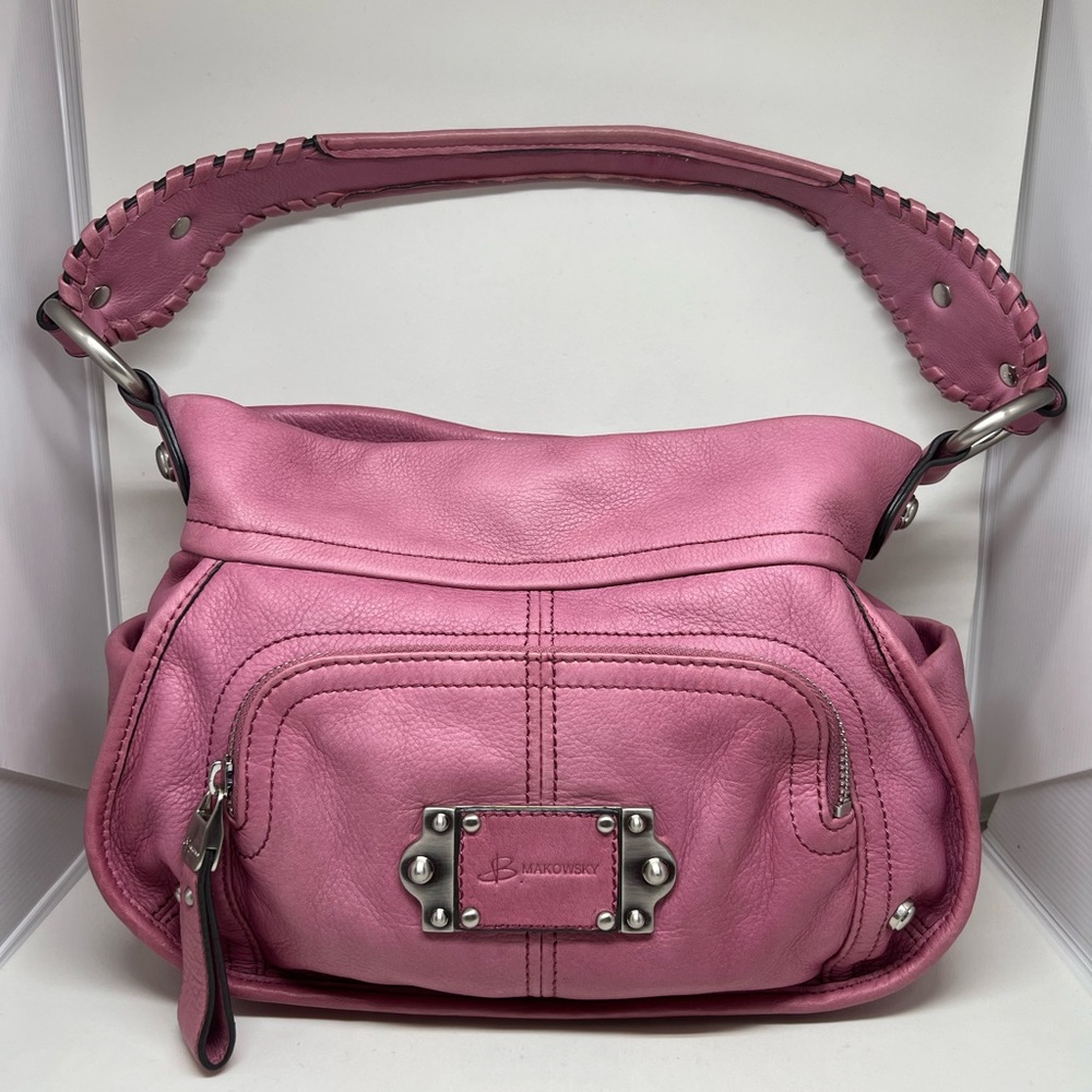 B. Makowsky Genuine Leather Shoulder Bag/Handbag